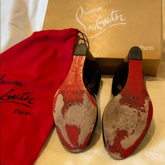 Christian Louboutin wedge pump - Picture 7 of 13